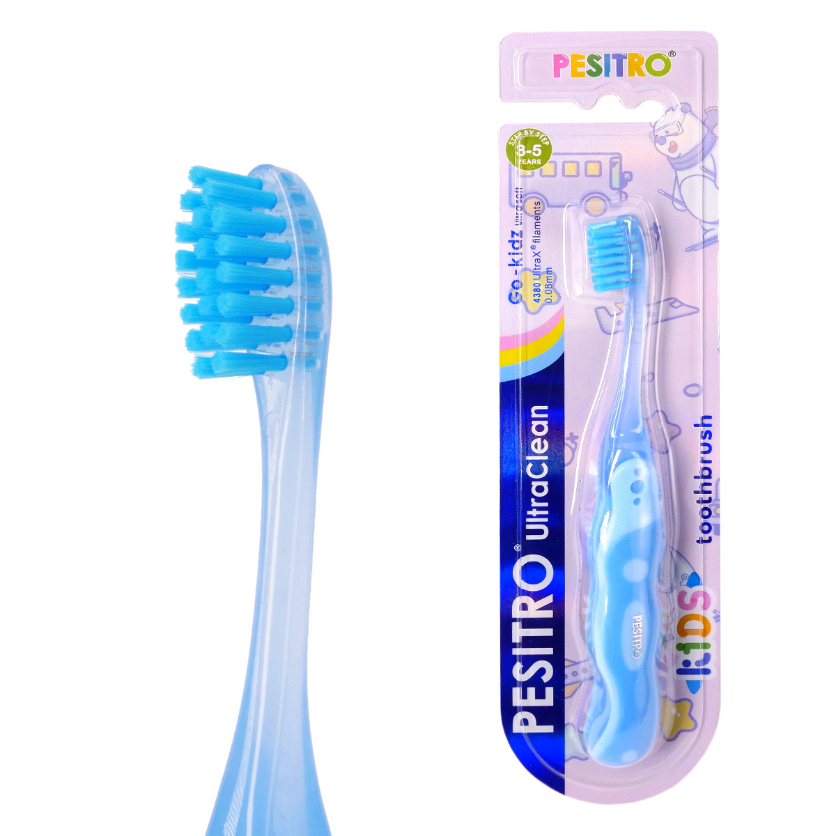 

Зубная щетка Pesitro Ultra Soft 4380 Go-Kidz (от 3 до 5 лет)