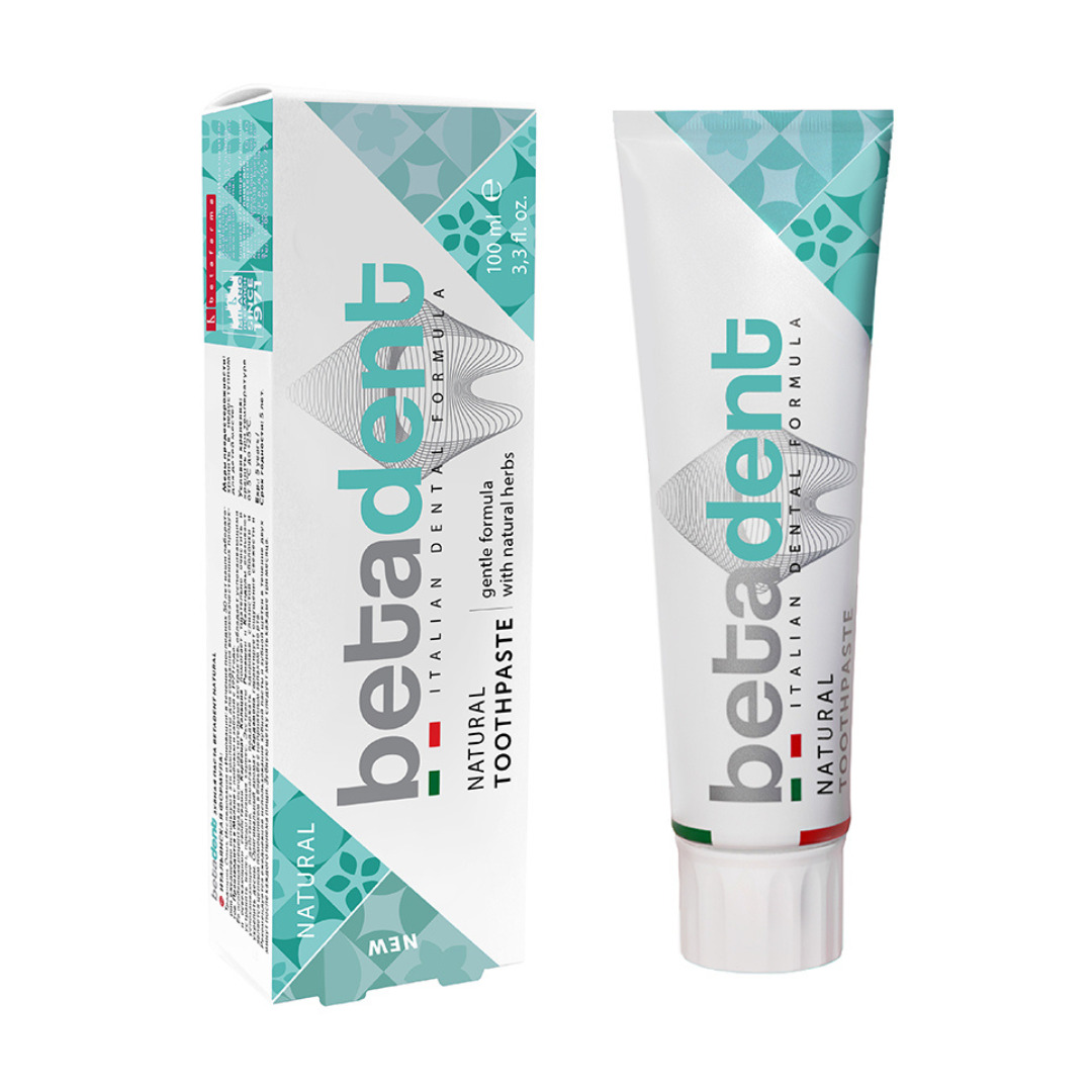 

Зубная паста Betadent Natural, 100 мл