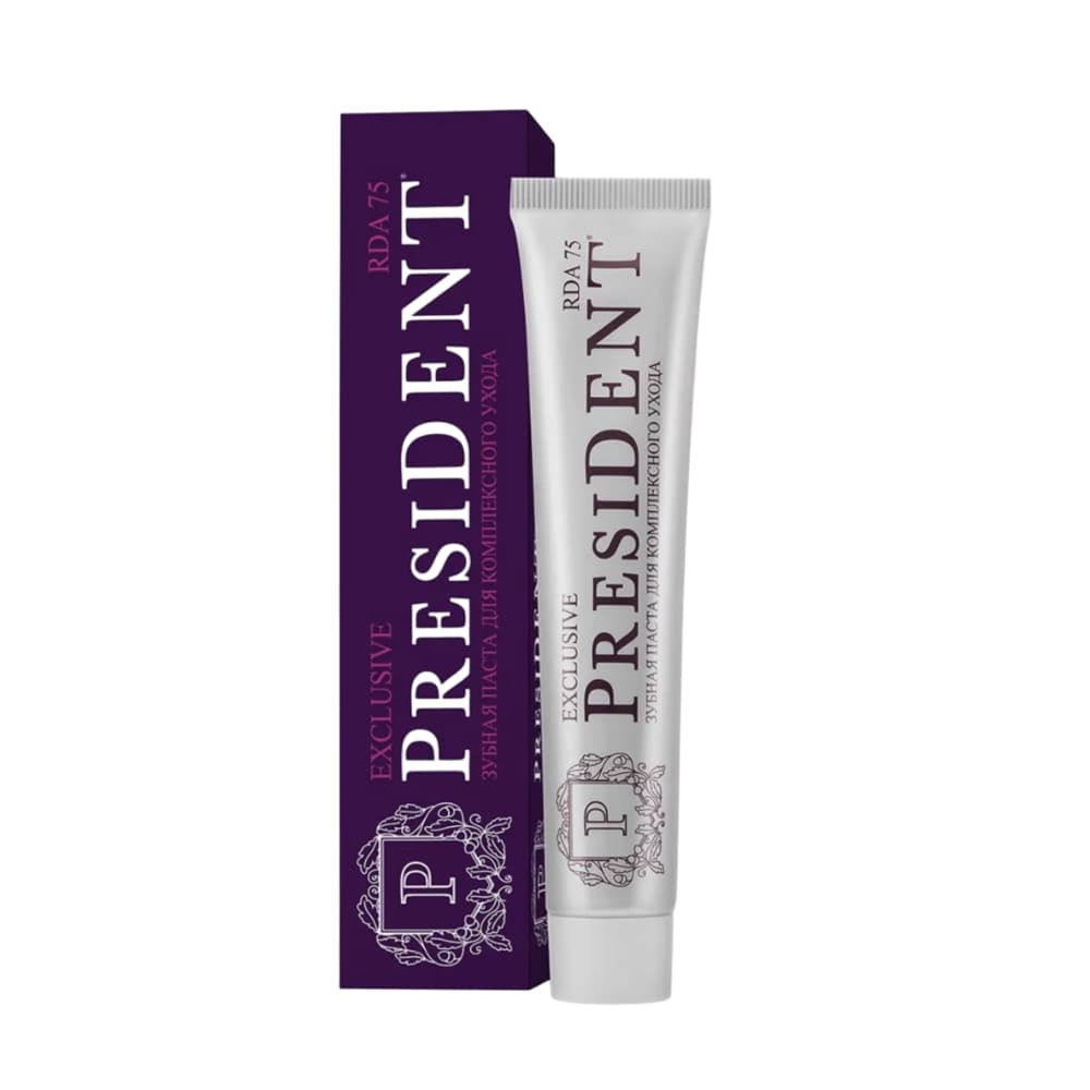 

Зубная паста President Exclusive, 75 гр