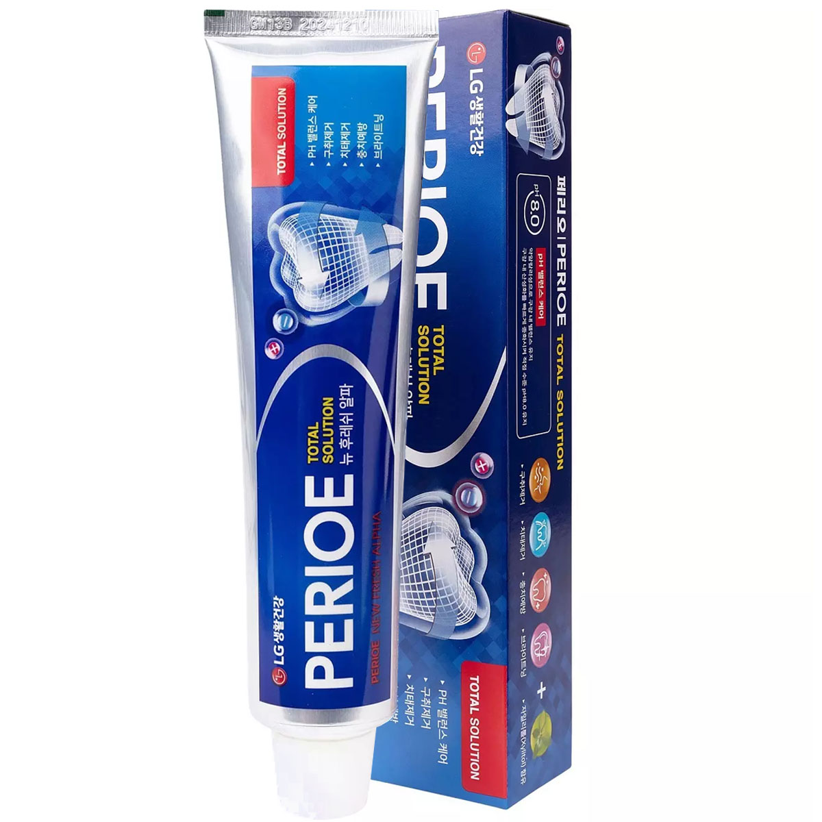 

Зубная паста PERIOE FRESH ALPHA TOTAL SOLUTION комплексная,170 гр