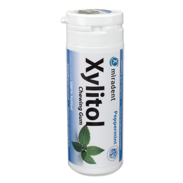 

Жевательная резинка miradent Xylitol Перечная мята