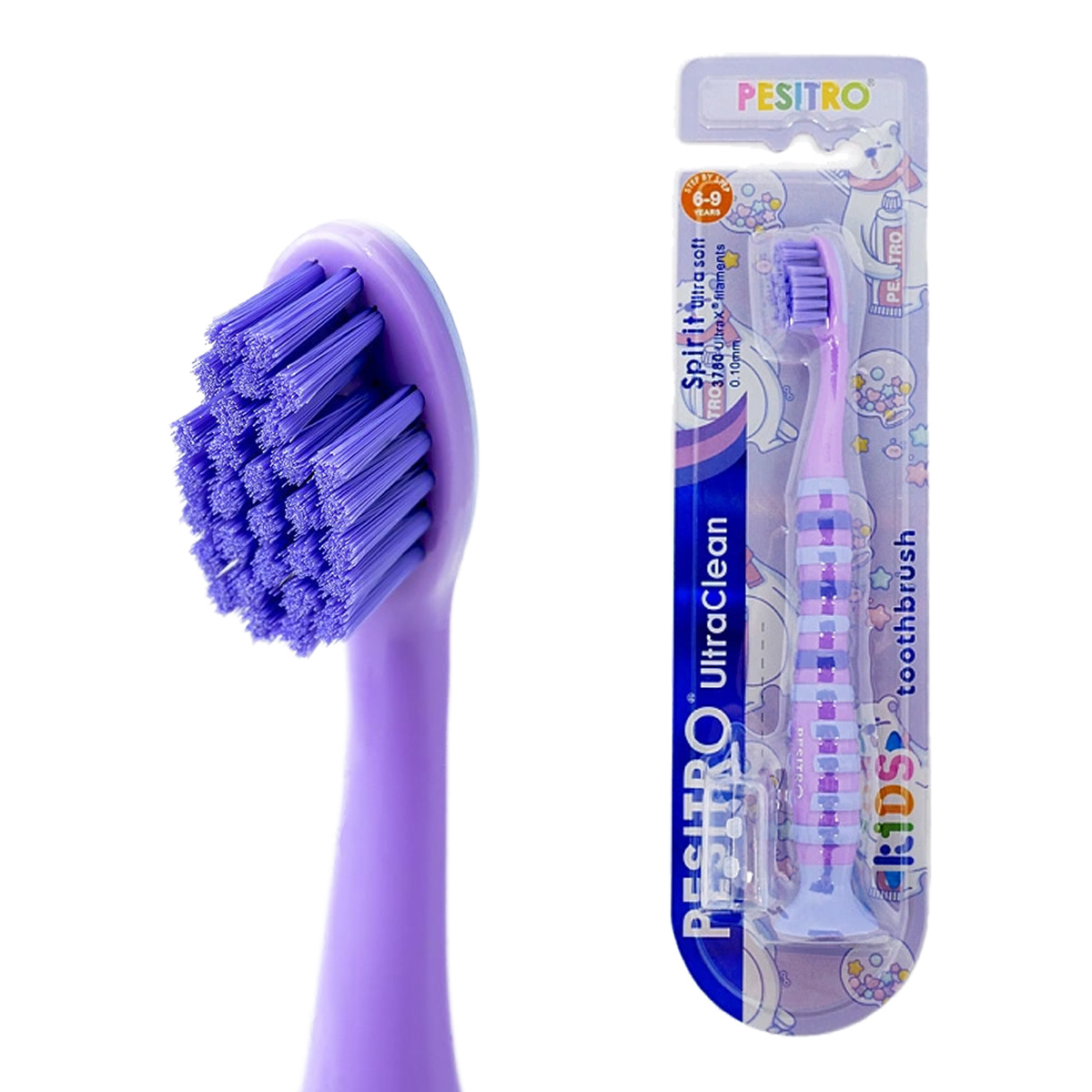 

Зубная щетка Pesitro Ultra Soft 3780 Spirit (от 6 до 9 лет)