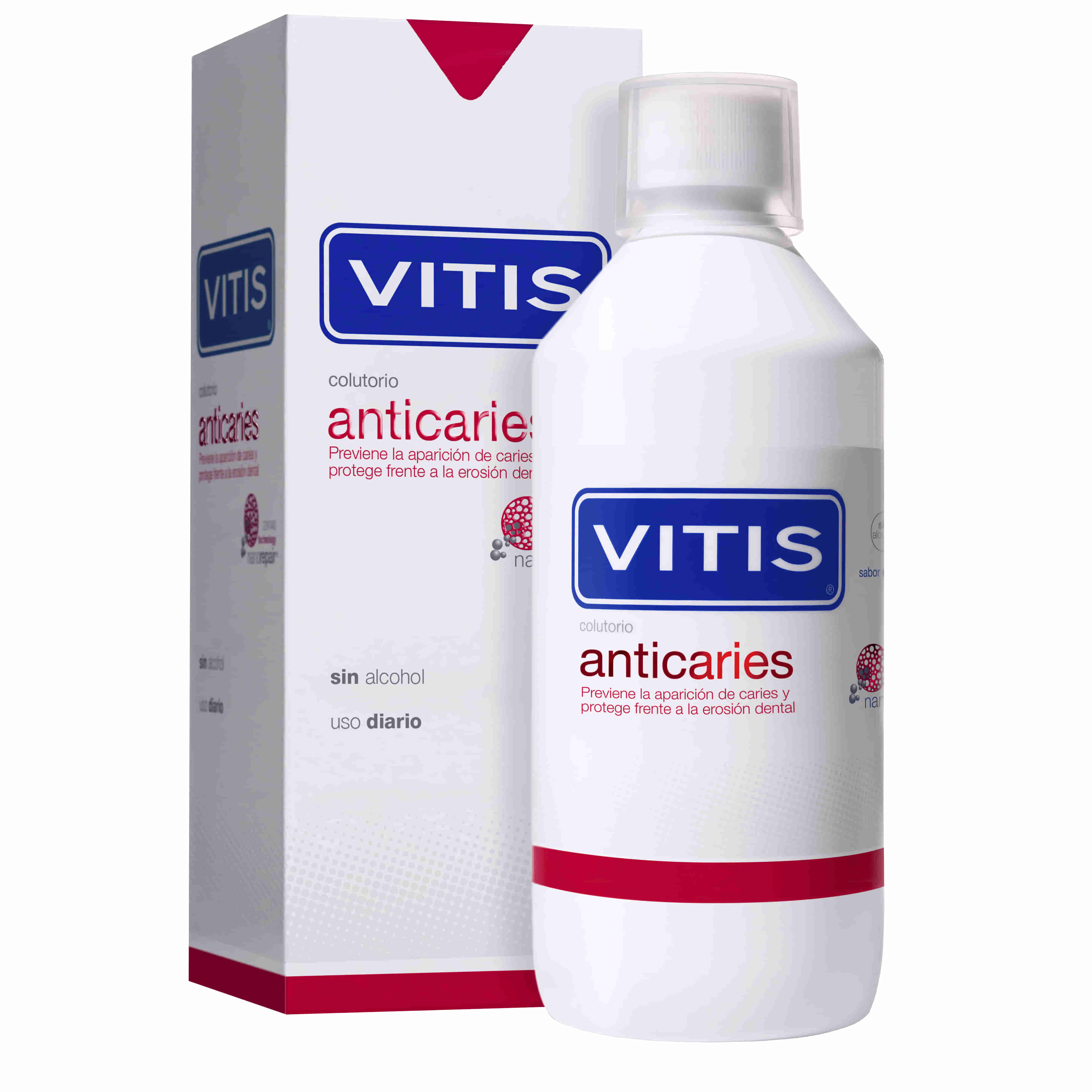 

Ополаскиватель Vitis Anticaries с ментоловым вкусом, 500 мл