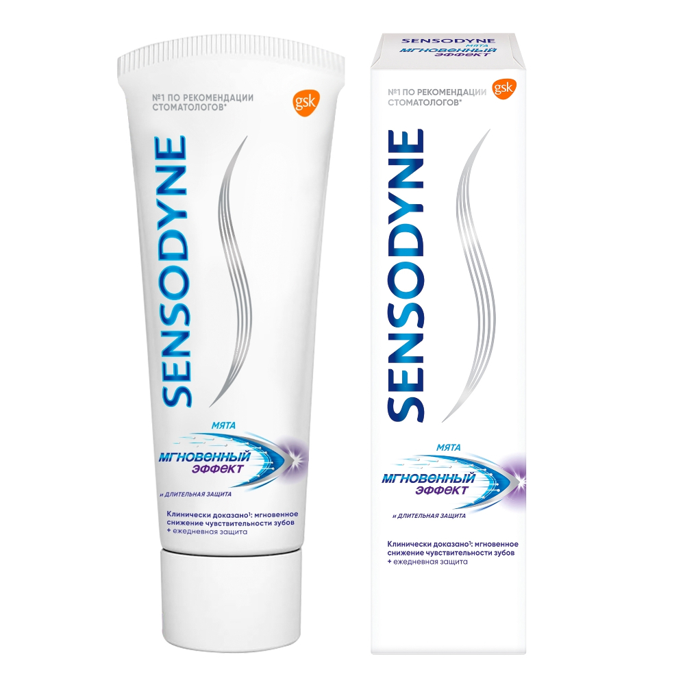 

Зубная паста Sensodyne Мгновенный эффект, 75 мл