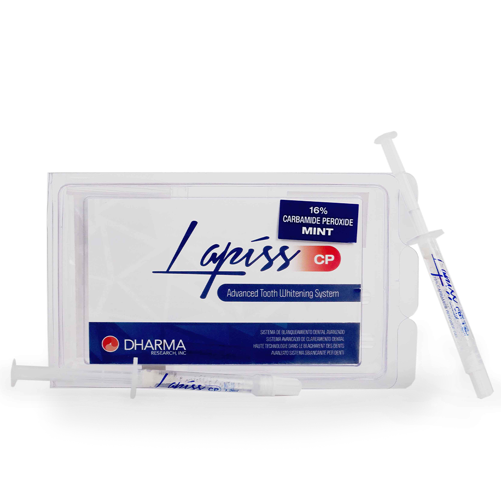 

Отбеливающий набор Lapiss CP 16% вкус ментол (4 шприца)