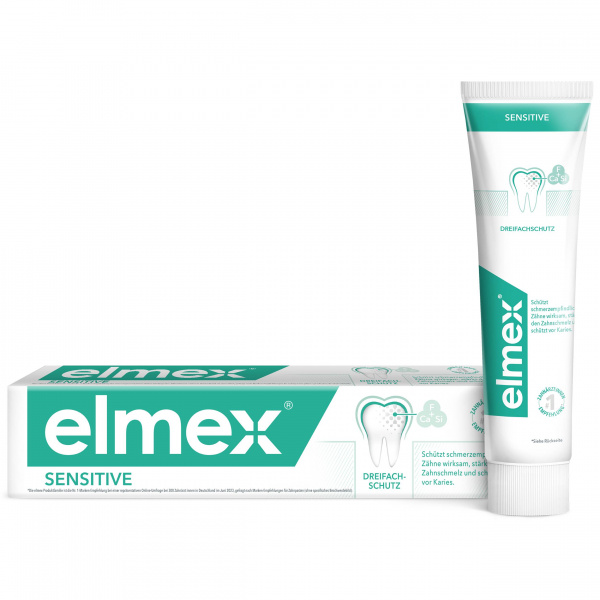 

Colgate Elmex Sensitive Plus, 75 мл, Зубная паста с фтором для укрепления эмали, Польша