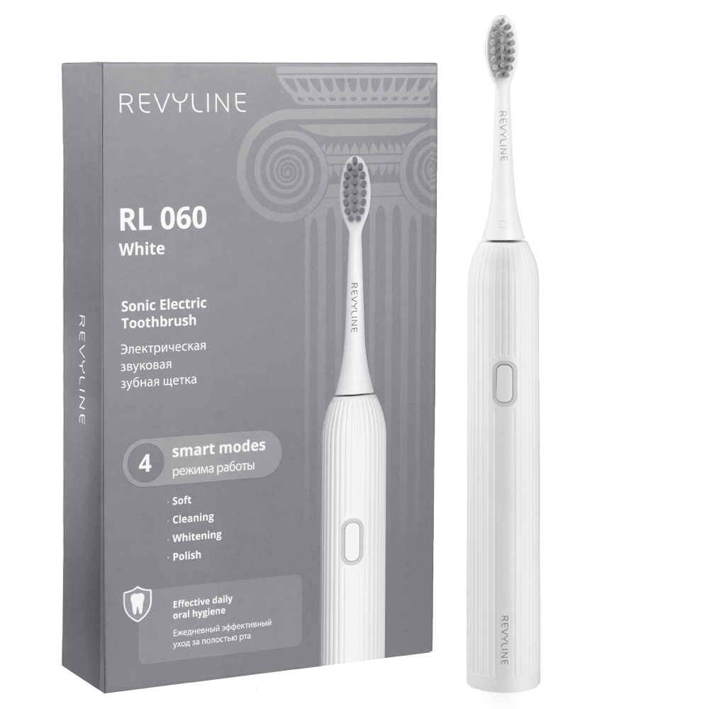 

Электрическая зубная щетка Revyline RL 060 Белая, Белый