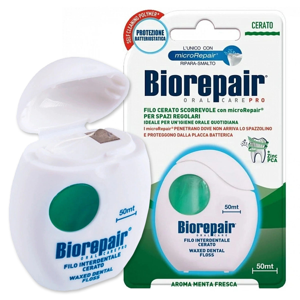 

Вощеная нить Biorepair Filo Cerato Scorrevole, 50 м