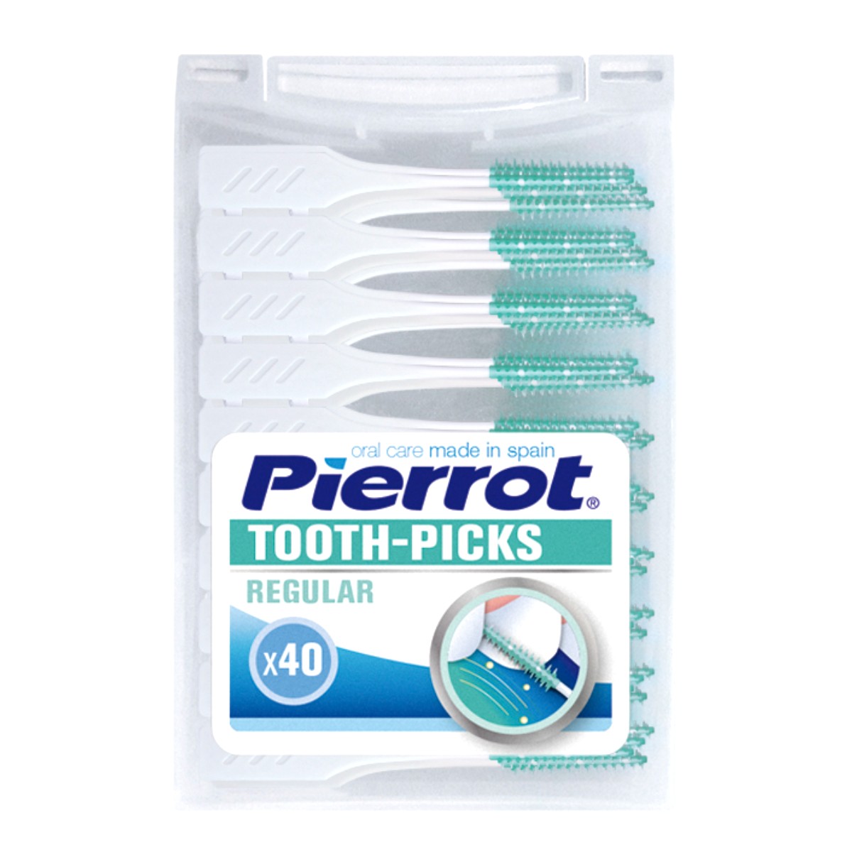 

Набор ёршиков Pierrot Tooth-Pick regular (4 мм), 40 шт