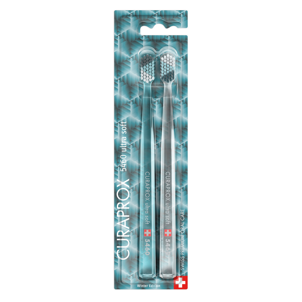 

2 зубные щетки Curaprox 5460 Duo Winter Edition 2022