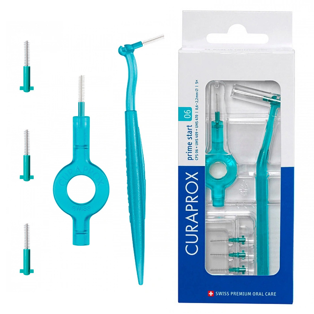 

Curaprox CPS 06 Prime Start с держателем UHS 409 и UHS 470