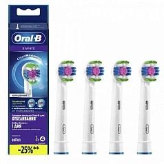 Braun Oral-B 3D White EB18рRB (4 шт.)
