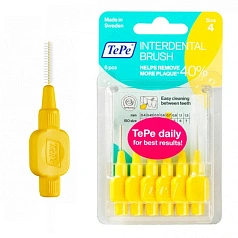 Набор ёршиков TePe Original Size 4 (0,7 мм), 6 шт