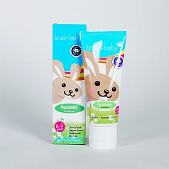 Зубная паста Brush-Baby Яблоко-мята (от 0 до 3 лет), 50 мл