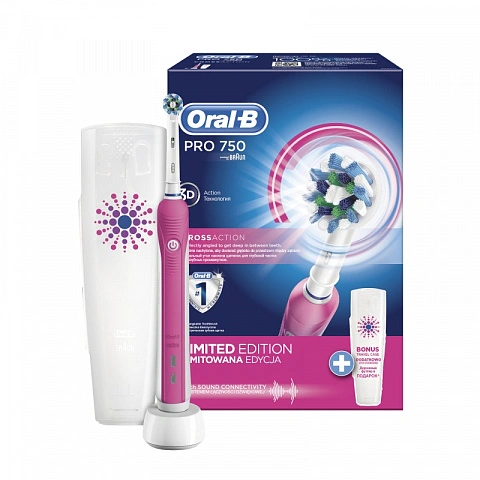 Oral-B Pro 750 Crossaction Pink D16.513.U - изображение 4