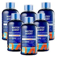 Набор жидкостей для ирригатора Waterdent Анти-кариес 12+, 6 шт