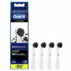 Braun Oral-B Pure Clean EB20CH с углём (4 шт.)
