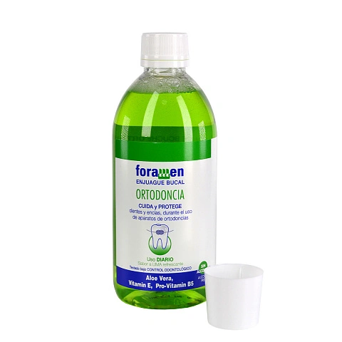 Ополаскиватель Foramen Ortodoncia с алоэ-вера, 500 мл - изображение 2