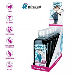 Ополаскиватель для индикации зубного налета miradent Plaque Agent, 500 мл
