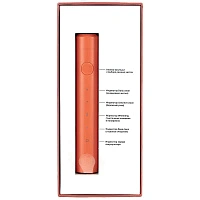 Электрическая зубная щетка Revyline RL 040 Teens, Персиково-Розовая (12+)