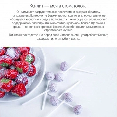Леденец на палочке Miradent XyliPOP (голубика), 50 шт
