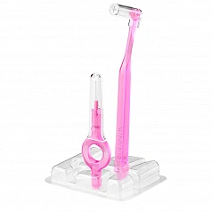 Набор ёршиков с держателем Curaprox CPS 08 (0,8 мм), 5 шт