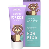 Зубная паста Асепта Kids со вкусом бабл-гам (от 4 до 8 лет), 50 мл