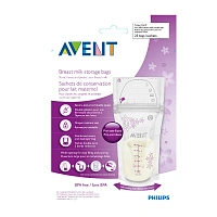 Пакеты для хранения молока Philips AVENT, 180 мл, 25 шт SCF603/25 - изображение 2