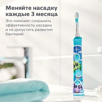 Philips Sonicare HX6034/33 для детей от 3-6 лет For Kids, 4 шт