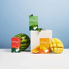 Жевательная резинка Ksilibon Gum Спелый арбуз, 40шт