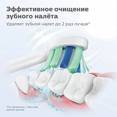 Philips Sonicare HX6012/07 для удаления налета ProResults, 2 шт