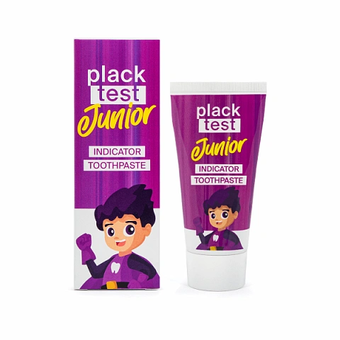 Зубная паста Plack Test Junior Indicator Toothpaste, 60 г - изображение 1