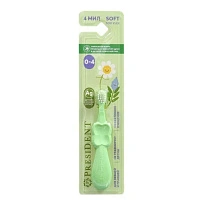 Зубная щетка PRESIDENT Baby (с 0 до 3 лет)