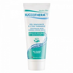 Зубная гель-паста BUCCOTHERM для чувствительных десен с фтором, 75 мл