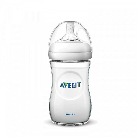 Бутылочка Philips AVENT серии Natural 1мес+, 260 мл (2 шт) SCF033/27 - изображение 3