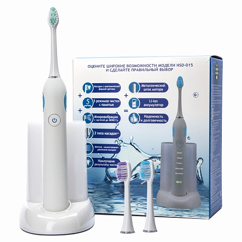 Электрическая зубная щетка Donfeel HSD-015 белая - изображение 1