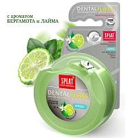 Вощеная нить Splat Dental Floss с бергамотом и лаймом, 30 м - изображение 2