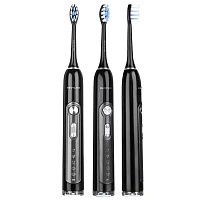 Набор зубных щеток Revyline RL 010 White + RL 010 Black - изображение 3