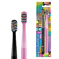 2 зубные щетки Curaprox 5460 DUO 80`s Edition 2022