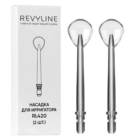 Насадки для чистки язык Revyline RL 420, белые - изображение 1