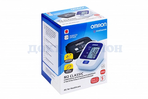 Тонометр OMRON M2 Classic  (HEM-7122-ALRU) Адаптер+Универсальная манжета - изображение 4