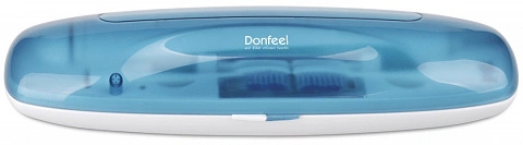 Donfeel HSD-010 черная эконом (футляр+2 насадки) - изображение 2