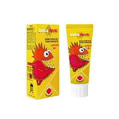 Зубная паста Betadent Junior 6+, земляника, 75 мл