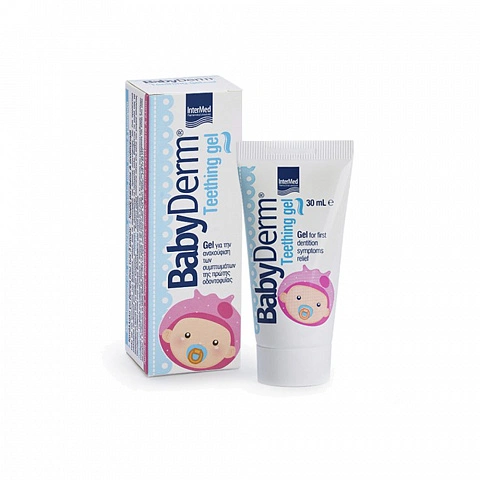 Гель при прорезывании зубов BabyDerm Teething gel, 30 мл - изображение 1