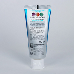 Зубная паста Apadent Kids со вкусом клубники и винограда (c 0 лет), 60 гр