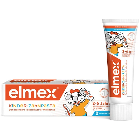 Зубная паста Colgate Elmex Kids от 2 до 6 лет, 50 мл - изображение 1