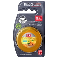 Вощеная нить Splat Dental Floss с апельсином и корицей, 40 м - изображение 4