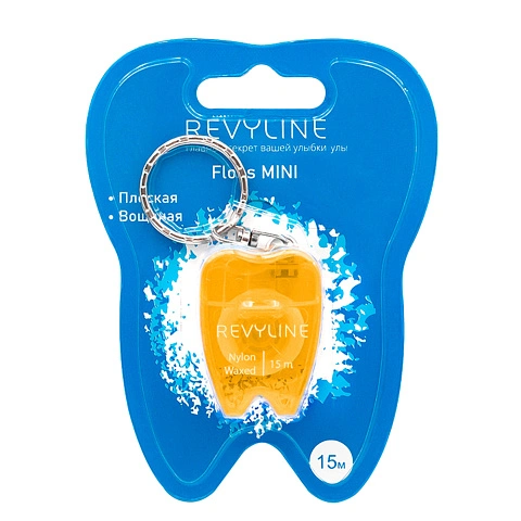 Вощеная зубная нить Revyline floss mini, 15 м - изображение 11