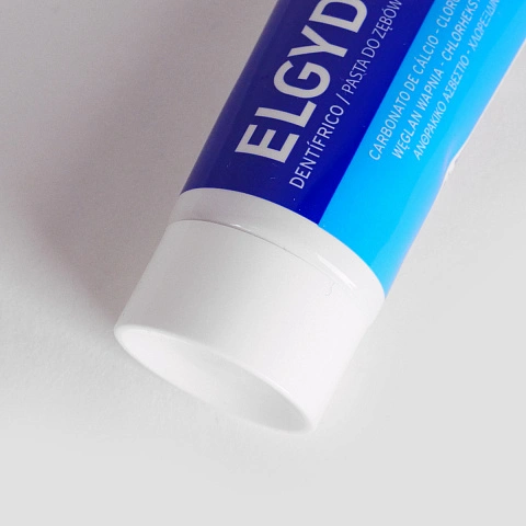 Зубная паста Эльгидиум Против зубного налета, хлоргексидин 0,004% 75 мл - изображение 6