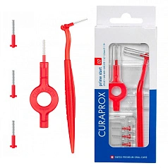 Набор ёршиков с держателем Curaprox CPS 07 (0,7 мм), 5 шт